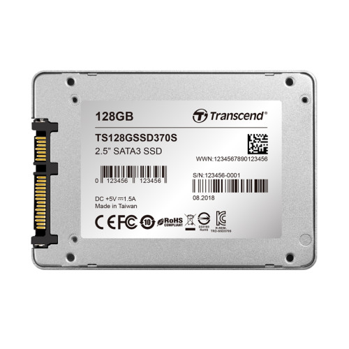 Твердотельный накопитель/ Transcend SSD SSD370S, 128GB, 2.5