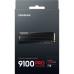 Твердотельный накопитель/ Samsung SSD 9100 PRO, 1000GB, M.2(22x80mm), NVMe 2.0, PCIe 5.0 x4, V-NAND TLC, R/W 14700/13300MB/s, IOPs 1 850 000/2 600 000, TBW 600, DWPD 0.3, with Heatsink (12 мес.)