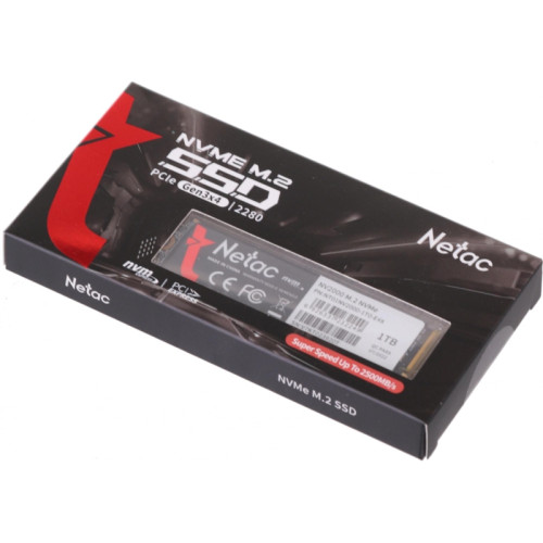 Твердотельный накопитель Netac PCIe 3.0 x4 1TB NT01NV2000-1T0-E4X NV2000 M.2 2280 [NT01NV2000-1T0-E4X]