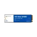 Твердотельный накопитель/ WD SSD Blue SN580 NVMe, 2000GB, M.2(22x80mm), NVMe, PCIe 3.0 x4, 3D TLC, R/W 3500/3500MB/s, IOPs 600 000/600 000, TBW 900, DWPD 0.2 (12 мес.)
