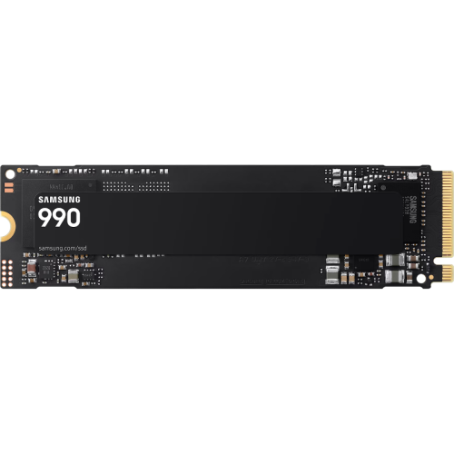 Твердотельные накопители/ Samsung SSD 990, 2000GB, M.2(22x80mm), NVMe 2.0, PCIe 4.0 x4, V-NAND TLC, R/W 7250/6450MB/s, IOPs 850 000/1 200 000, TBW 800, DWPD 0.33 (12 мес.)