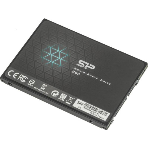 Твердотельный накопитель Silicon Power SATA-III 240GB SP240GBSS3S55S25 Slim S55 2.5