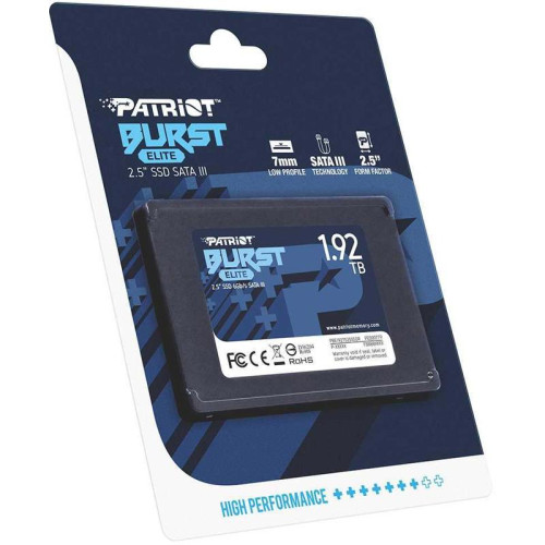 Твердотельный накопитель Patriot SATA-III 1.92TB PBE192TS25SSDR Burst Elite 2.5