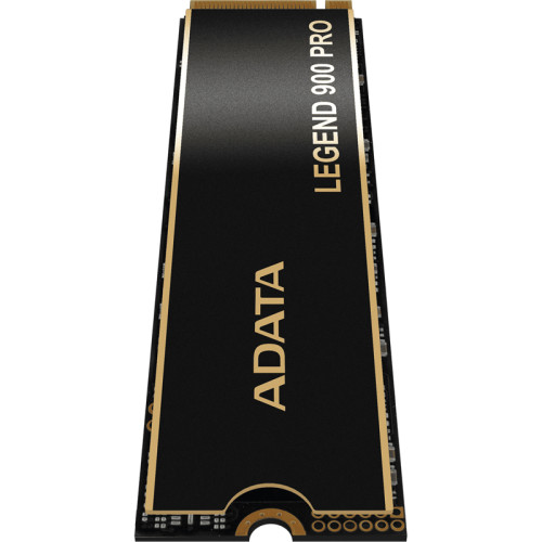 Твердотельный накопитель/ ADATA SSD LEGEND 900 PRO, 4000GB, M.2(22x80mm), NVMe 1.4, PCIe 4.0 x4, 3D NAND, R/W 7400/6500MB/s, IOPs н.д./н.д., TBW 2400, DWPD 0.3 (5 лет)