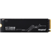 Твердотельный накопитель/ Kingston SSD KC3000, 4096GB, M.2(22x80mm), NVMe, PCIe 4.0 x4, 3D TLC, R/W 7000/7000MB/s, IOPs 1 000 000/1 000 000, DRAM buffer 4096MB, TBW 3200, DWPD 0.71, with Heat Spreader (5 лет)