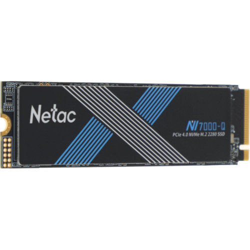 Твердотельный накопитель Netac PCIe 4.0 x4 2TB NT01NV7000Q-2T0-E4X NV7000Q M.2 2280 [NT01NV7000Q-2T0-E4X]