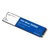 Твердотельный накопитель/ WD SSD Blue SN580 NVMe, 2000GB, M.2(22x80mm), NVMe, PCIe 3.0 x4, 3D TLC, R/W 3500/3500MB/s, IOPs 600 000/600 000, TBW 900, DWPD 0.2 (12 мес.)