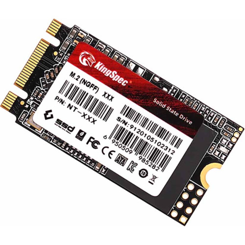 Твердотельный накопитель/ Kingspec SSD NT-1TB 2242, 1024GB, M.2(22x42mm), SATA3, R/W 570/540MB/s, IOPs н.д./н.д., TBW 480, DWPD 0.4 (3 года) Твердотельный накопитель/ Kingspec SSD NT-1TB 2242, 1024GB, M.2(22x42mm), SATA3, R/W 570/540MB/s, IOPs н.д./н.д., TBW 480, DWPD 0.4 (3 года)