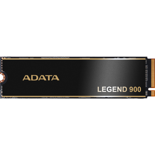 Твердотельный накопитель ADATA SSD LEGEND 900, 1024GB, M.2(22x80mm), NVMe 1.4, PCIe 4.0 x4, 3D NAND, R/W 7000/4700MB/s, IOPs н.д./н.д., TBW 600, DWPD 0.14, with Heat Sink (5 лет)