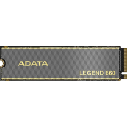 Твердотельный накопитель/ ADATA SSD LEGEND 860, 500GB, M.2(22x80mm), NVMe 1.4, PCIe Gen 4x4, 3D NAND, R/W 5000/3000MB/s, IOPs н.д./н.д., TBW 160, DWPD 0.2 (5 лет)