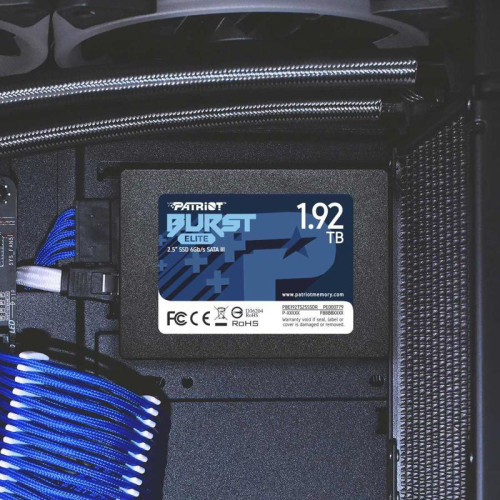 Твердотельный накопитель Patriot SATA-III 1.92TB PBE192TS25SSDR Burst Elite 2.5
