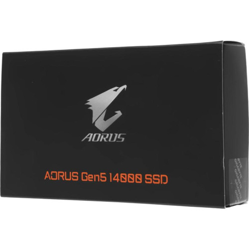Твердотельный накопитель SSD Gigabyte 4TB M.2 2280 AORUS Gen5 14000 AG514K4TB PCI-Express 5.0x4, NVMe 2.0, 3D TLC NAND, Phison PS5026-E26