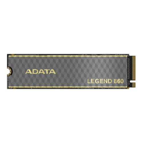 Твердотельный накопитель/ ADATA SSD LEGEND 860, 2000GB, M.2(22x80mm), NVMe 1.4, PCIe Gen 4x4, 3D NAND, R/W 6000/5000MB/s, IOPs н.д./н.д., TBW 640, DWPD 0.2 (5 лет)