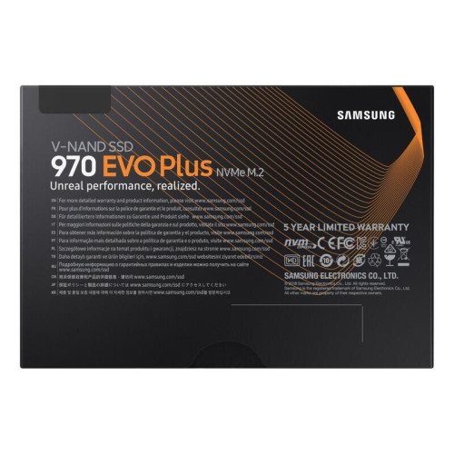 Samsung SSD 250GB 970 EVO Plus, V-NAND 3-bit MLC, Phoenix, M.2 (2280) PCIe Gen 3.0 x4, NVMe 1.3, R3500/W2300, 550K/250K IOPs Samsung SSD 250GB 970 EVO Plus, V-NAND 3-bit MLC, Phoenix, M.2 (2280) PCIe Gen 3.0 x4, NVMe 1.3, R3500/W2300, 550K/250K IOPs