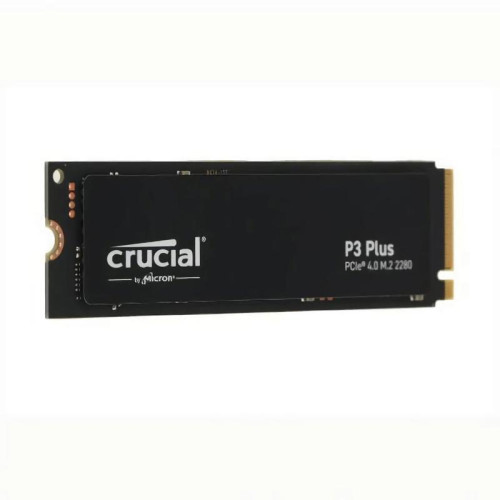 Твердотельный накопитель Crucial PCIe 4.0 x4 4TB CT4000P3PSSD8 P3 Plus M.2 2280 [CT4000P3PSSD8]