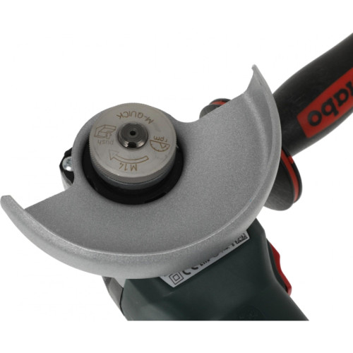 Углошлифовальная машина Metabo WEV 11-125 Quick 1100Вт 10500об/мин рез.шпин.:M14 d=125мм (603625000)
