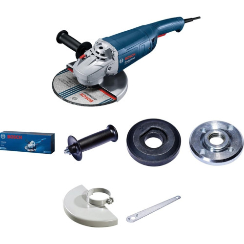 Углошлифовальная машина Bosch GWS 2200-230 RSP 2200Вт 6500об/мин рез.шпин.:M14 d=230мм (06018C1320)
