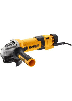 Углошлифовальная машина DeWalt DWE4257-QS 1500Вт 10000об/мин рез.шпин.:M14 d=125мм