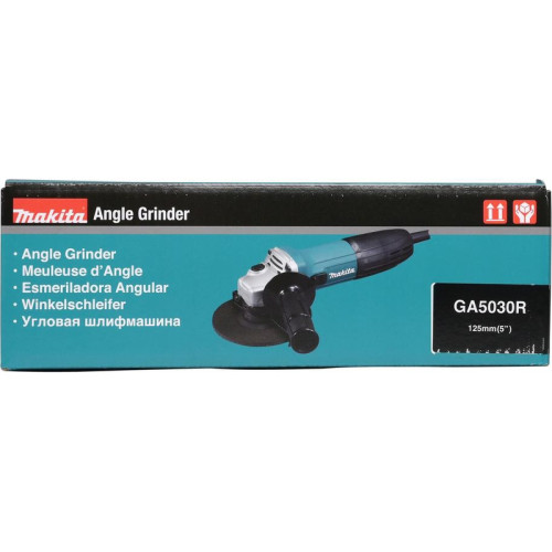 Углошлифовальная машина Makita GA5030R 720Вт 11000об/мин рез.шпин.:M14 d=125мм