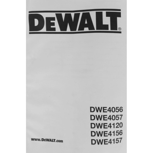 Углошлифовальная машина DeWalt DWE4057 800Вт 11800об/мин рез.шпин.:M14 d=125мм (DWE4057-QS)