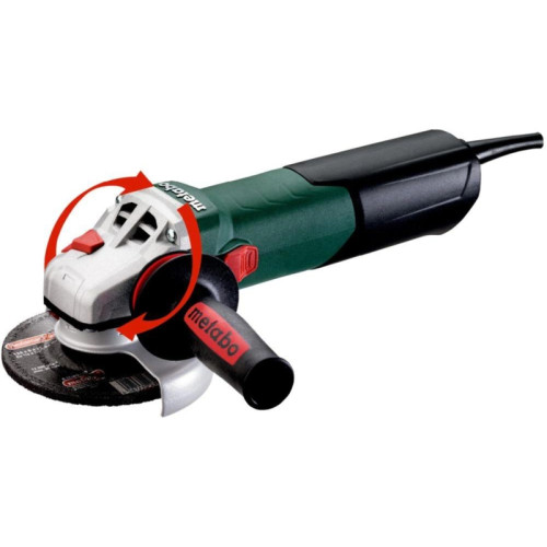 Углошлифовальная машина Metabo WEV 17-125 Quick 1700Вт 11000об/мин рез.шпин.:M14 d=125мм (600516000)