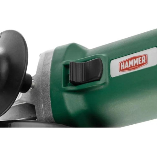 Углошлифовальная машина Hammer USM950E 950Вт 12000об/мин рез.шпин.:M14 d=125мм (839358) Углошлифовальная машина Hammer USM950E 950Вт 12000об/мин рез.шпин.:M14 d=125мм (839358)