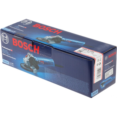 Углошлифовальная машина Bosch GWS 9-125 S 900Вт 11000об/мин рез.шпин.:M14 d=125мм (0601396102)