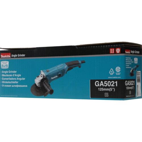 Углошлифовальная машина Makita GA5021 1050Вт 11000об/мин рез.шпин.:M14 d=125мм