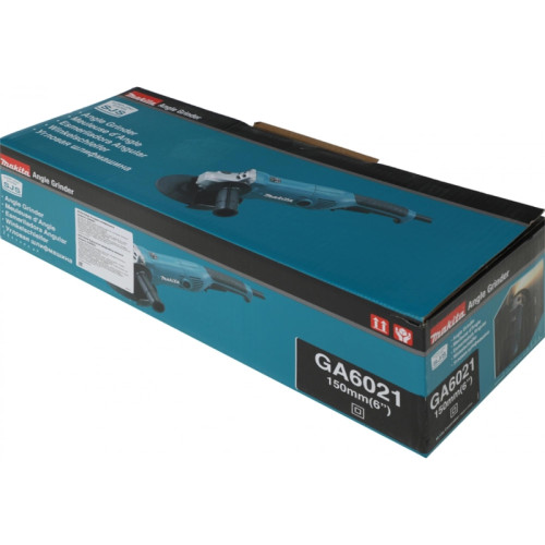 Углошлифовальная машина Makita GA6021 1050Вт 10000об/мин рез.шпин.:M14 d=150мм