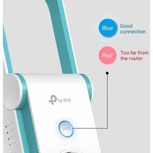 Повторитель беспроводного сигнала TP-Link RE365 AC1200 10/100BASE-TX белый