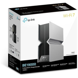 Повторитель беспроводного сигнала TP-Link RE800BE BE19000 Wi-Fi черный