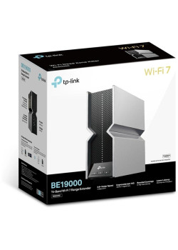 Повторитель беспроводного сигнала TP-Link RE800BE BE19000 Wi-Fi черный