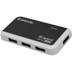Defender Универсальный USB разветвитель Quadro Infix USB2.0, 4порта