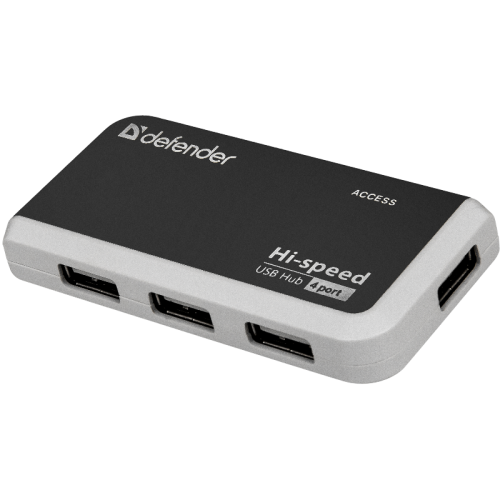 Defender Универсальный USB разветвитель Quadro Infix USB2.0, 4порта