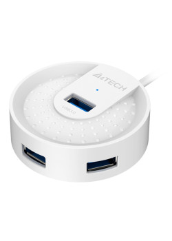 Разветвитель USB 3.0 A4Tech HUB-30 4порт. белый
