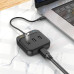 Разветвитель USB-C Hoco HB35 4порт. черный Разветвитель USB-C Hoco HB35 4порт. черный