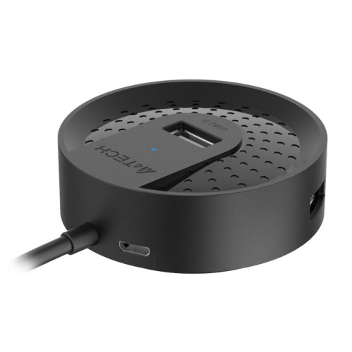 Разветвитель USB 2.0 A4Tech HUB-20 4порт. черный