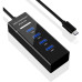 Разветвитель USB-C Digma DHUB-4USB-C-3.0 4порт. черный Разветвитель USB-C Digma DHUB-4USB-C-3.0 4порт. черный