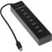 Разветвитель USB-C Buro BPH-C-P107 7порт. черный (BU-USBC-HUB-7U2) Разветвитель USB-C Buro BPH-C-P107 7порт. черный (BU-USBC-HUB-7U2)