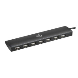 Разветвитель USB-C Digma HUB-7U2.0-UC-B 7порт. черный