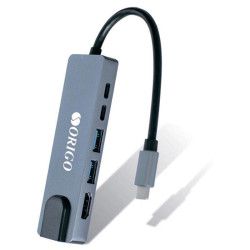 Разветвитель USB 3.0 Origo OU3340NPD 2порт. серебристый (OU3340NPD/A1A)