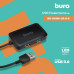 Разветвитель USB 3.0 Buro BU-HUB4-U3.0-S 4порт. черный Разветвитель USB 3.0 Buro BU-HUB4-U3.0-S 4порт. черный