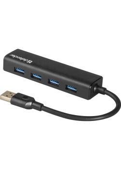 Defender Универсальный USB разветвитель Quadro Express USB3.0, 4 порта