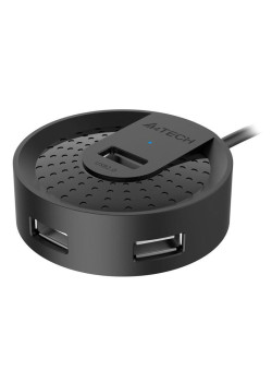 Разветвитель USB 2.0 A4Tech HUB-20 4порт. черный