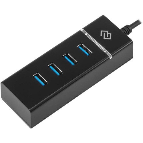 Разветвитель USB-C Digma DHUB-4USB-C-3.0 4порт. черный