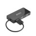 Greenconnect USB 2.0 Разветвитель GCR-UH244B на 4 порта  0,15m , black