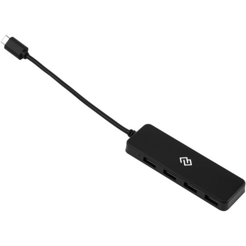 Разветвитель USB-C Digma DHUB-4USB-C-2.0 4порт. черный Разветвитель USB-C Digma DHUB-4USB-C-2.0 4порт. черный