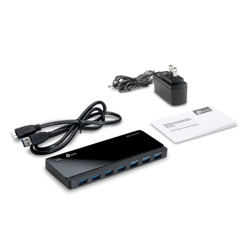 Концентратор/ 7 ports USB 3.0 Hub, Desktop, a 12V/2.5A power adapter included Концентратор/ 7 ports USB 3.0 Hub, Desktop, a 12V/2.5A power adapter included