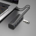 Разветвитель USB-C Hoco HB41 Type-C 4порт. черный Разветвитель USB-C Hoco HB41 Type-C 4порт. черный