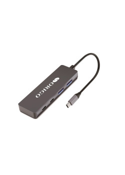 Разветвитель USB-C Origo OU3340C 4порт. черный (OU3340C/A1A)